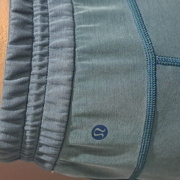 Lululemon Softstreme Midrise Dark Forest Drawstring Pants - Picture 6 of 8